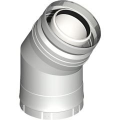 SEM Kunststoff-Abgassystem Bogen 30° - DN080/125