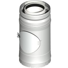 SEM Kunststoff-Abgassystem Kontroll-Rohr inkl. Klemmband