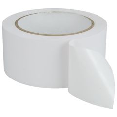 Kunststoffband glatt weiß 50mm breit