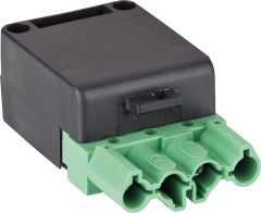 Wieland Kupplung 4-polig grün/schwarz 250/400V 16A System