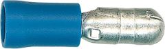 Wkk Rundstecker halbisoliert 2,5mm² 4,0mm Farbe Blau VPE: 100 Stück