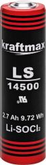Kraftmax Lithium Batterie 3,6V LS14500 AA - Zelle
