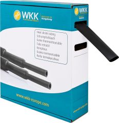 WKK Befestigungsmaterialien H-2(Z) box 4.8/2.4 Schwarz 10m