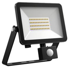 Dotlux LED-Strahler FLOORslim-sensor, 30W 3000K schwarz mit Bewegungsmelder PIR