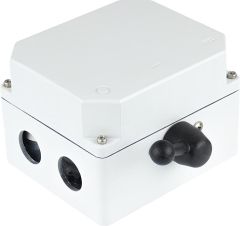 Elektra Polumschalter für 2 Drehzahlen Dahlanderwicklung Schaltfolge 0-I-II mit N+PE-Klemme Gußgekapselt TPIG16 V3L PI-LG44/1-G-MSX