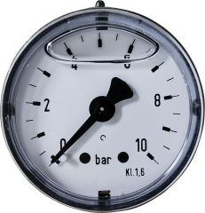 Afriso Glyzerin-Manometer Ø40mm DN6 1/8 axial 0-16bar