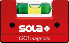 Sola Kompakt-Wasserwaage Go Magnetic LxBxH = 68x21x42mm