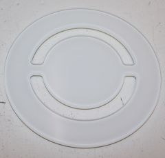 Fränkische Designgitter SHAPE CIRCLE Glas White Pure - 78312661