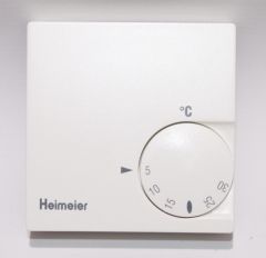Heimeier Raumthermostat 24V weiß ohne Schalter - 1946-00.500