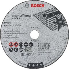 Bosch Trennscheibe für Edelstahl d=76mm VPE: 5 Stück