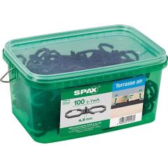 Spax Abstandhalter Fugenbreite 45mm passend für ca. 70mm²1 Henkelbox mit 100 Stück