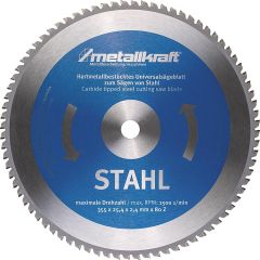 Metallkraft Kreissägeblatt 355x2,4x25,4mm Stahl