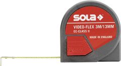 Sola Rollbandmaß VideoFlex Länge 3mtr. mit Rücklaufsperre