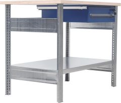 Regalwerk Werktisch 1 Fachboden 1 Schublade B 1100mm H 880mm; T 700mm