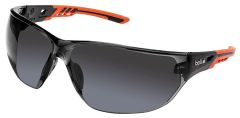 Bollé Schutzbrille NESS+ Rahmen orange / schwarz / Rauchglas