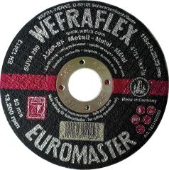Wefra Trennscheibe Euromaster gerade für Metal l 115x3x22mm