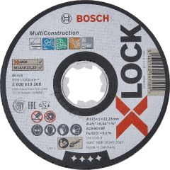 Bosch Trennscheibe für versch. Materialien mit X-Lock
