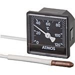 Atmos Thermometer im Kesselschaltfeld