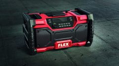 Flex Akku- & Netz-Baustellenradio 10,8/18/230V