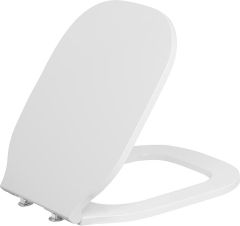 Evenes WC-Sitz GLAZE mit Softclose, aus Thermoplast, Weiß