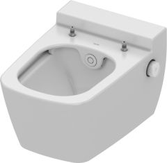 TECEone Wand-Tiefspül-WC mit Duschfunktion spülrandlos weiß