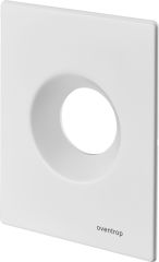 Oventrop Abdeckplatte Unibox Einzelraumregelung weiß 1022691