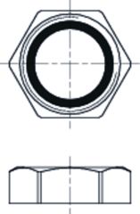 Cosmo Heizkörper-Verschlusskappe Messing vernickelt 3/4 O-Ringabdicht. paarweise