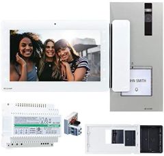 Comelit 8461X Einfamilienhauskit Quadra 1-4 WE Monitor Maxi