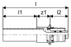 Uponor Press Übergang MLC auf CU/Edelstahl DN 14x2,0mm x 15