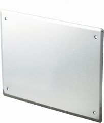 Uponor Minitec Abdeckplatte für Anschlussbox Edelstahl - 1007251