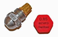 Danfoss Ölbrennerdüse Stahldüse Hohlkegel 0,85/80°HFD - 030H8018