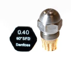 Danfoss Ölbrennerdüse Stahldüse Vollkegel 0,40/80°SFD - 030F8004