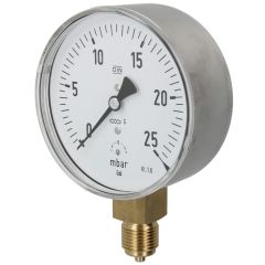 OEG Kapselfedermanometer Gas 0 - 25 mbar