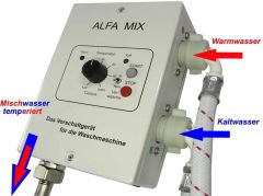 ALFA MIX Vorschaltgerät für Waschmaschinen Startzeitvorwahl