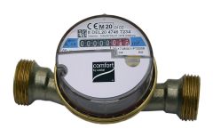 Wohnungswasserzähler AP Q3 2,5 DN 20 (3/4) 1 AGx130mm ka