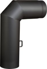 Möck Primus mit versenkter Tür und Dichtung,schwarz DN 150 x 700 x 500 x 0,6 mm
