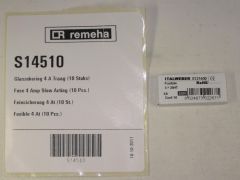 Remeha Sicherung 4AT (10x), Herst-Nr. S14510