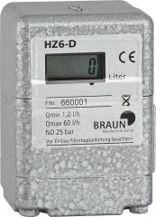 Braun Messtechnik Gm Ölzähler Braun HZ6-D