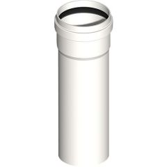 SEM Kunststoff-Abgassystem Rohr 1000mm kürzbar DN80