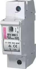 ETI Neozed Sicherungslasttrennschalter STV D02 bis 63A 1-po