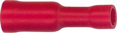 Wkk Rundsteckhülse isoliert bis 1,5mm² 4,0mm Farbe Rot VPE: 100 Stück