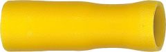 Wkk Rundsteckhülse isoliert 4,0mm²-6,0mm² 5,0mm Farbe Gelb VPE: 100 Stück