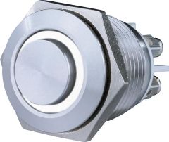 REV Klingelknopf-Einbau mit LED weiß beleuchtet