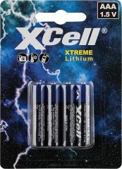 Xcell Batterien AAA/FR03. 1,5V 1000 mAh 4er Blister