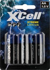 Xcell Batterien AA/FR06. 1,5V 3000 mAh 4er Blister