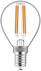 LEDs Light LED Filament Leuchtmittel - Tropfenlampe G45 E14 4.5W 470lm 2700K Klar 330°