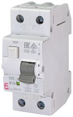 ETI FI-LS-Schalter KZS-2M A 2-polig Typ A B10 / 0,03A unverzögert