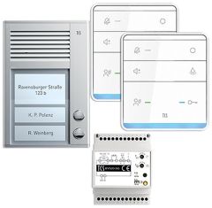 TCS Audio-Türsprechanlage Set AUDIO:PACK PAK02 ISW5010