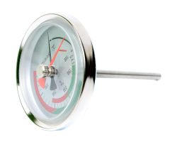 Afriso Thermometer für Gas- und Ölfeuerungen 0-350°C 100mm