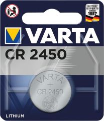 Varta Lithium Knopfzelle CR2450 3,0 Volt 1er Blister
